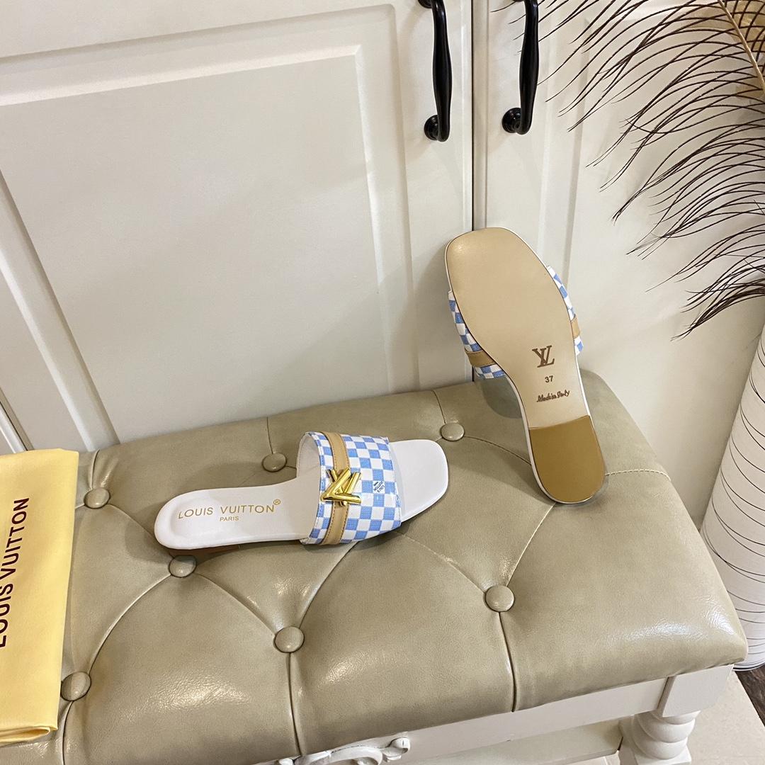 Louis Vuitton Neo Revival Flat Mule   1ACSNC - PerfectKickZ