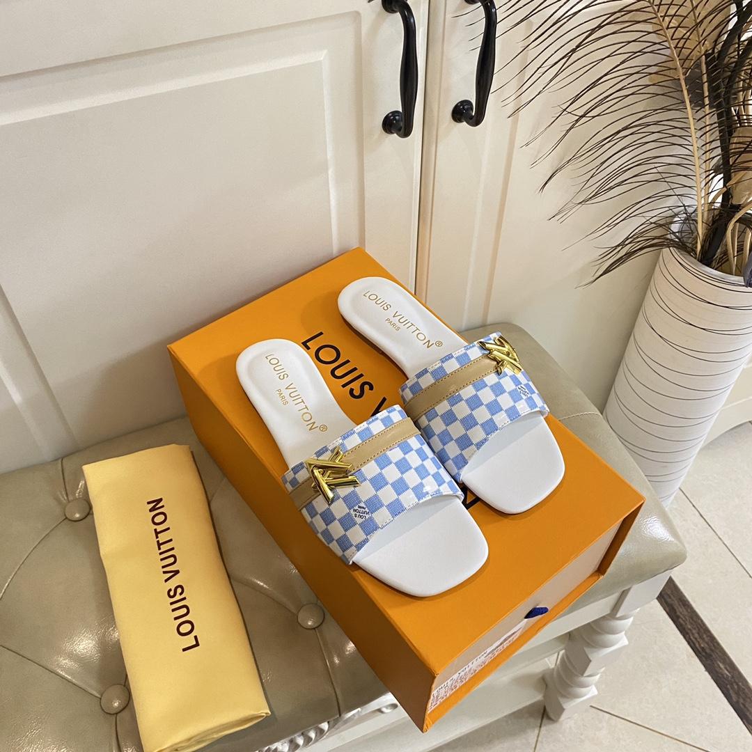 Louis Vuitton Neo Revival Flat Mule   1ACSNC - PerfectKickZ