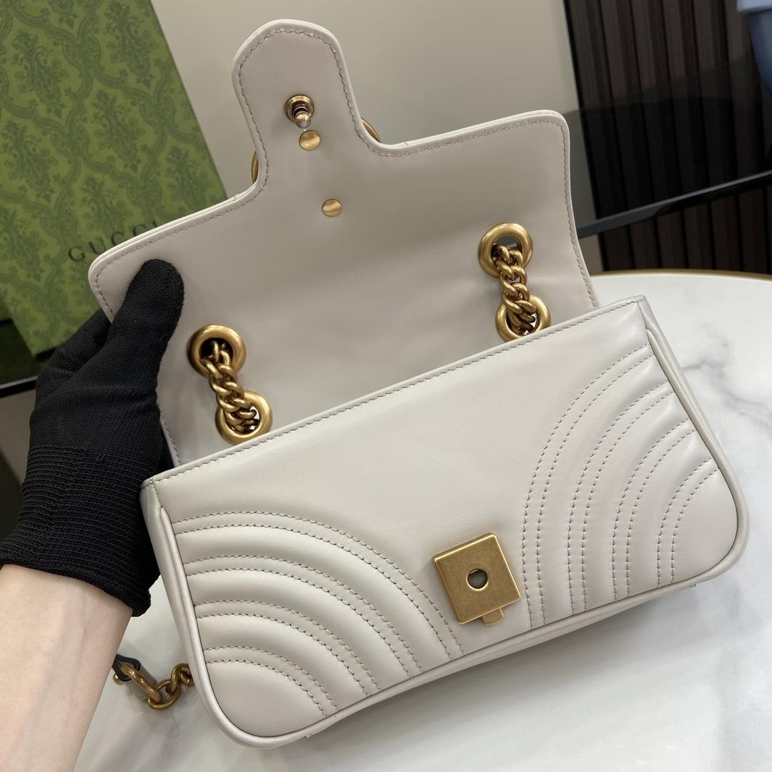Gucci GG Marmont Matelassé Mini Bag - PerfectKickZ