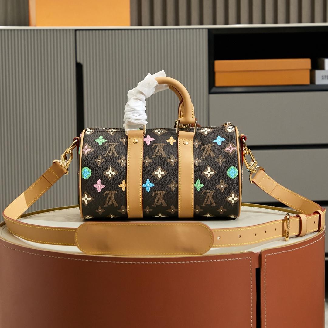 Louis Vuitton Keepall Bandoulière 25   M24849 - PerfectKickZ