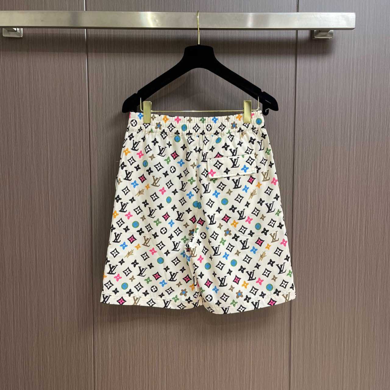 Louis Vuitton By Tyler, the Creator Monogram Printed Silk Shorts - 