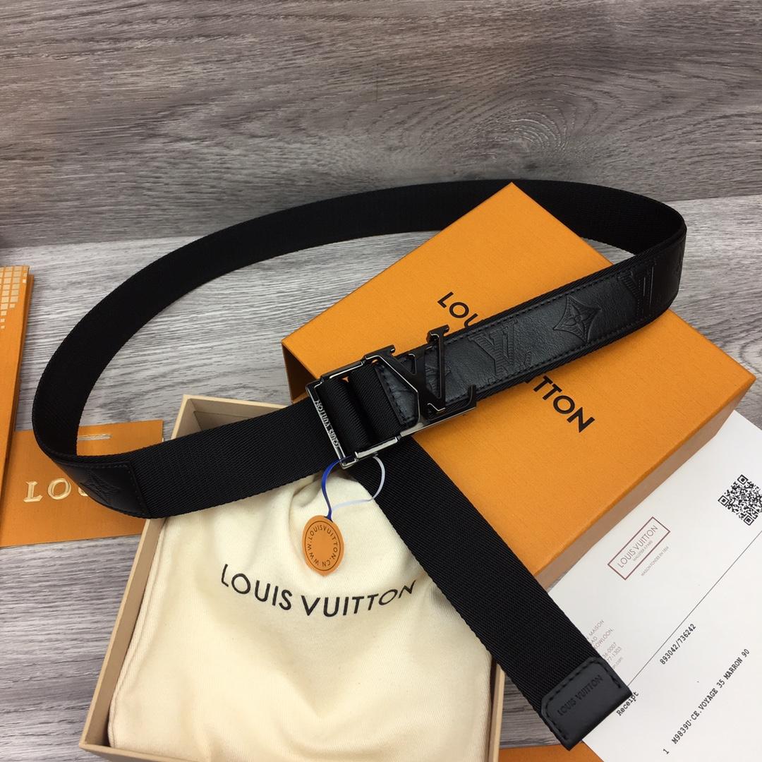 Louis Vuitton Monogram Belt  35mm - PerfectKickZ