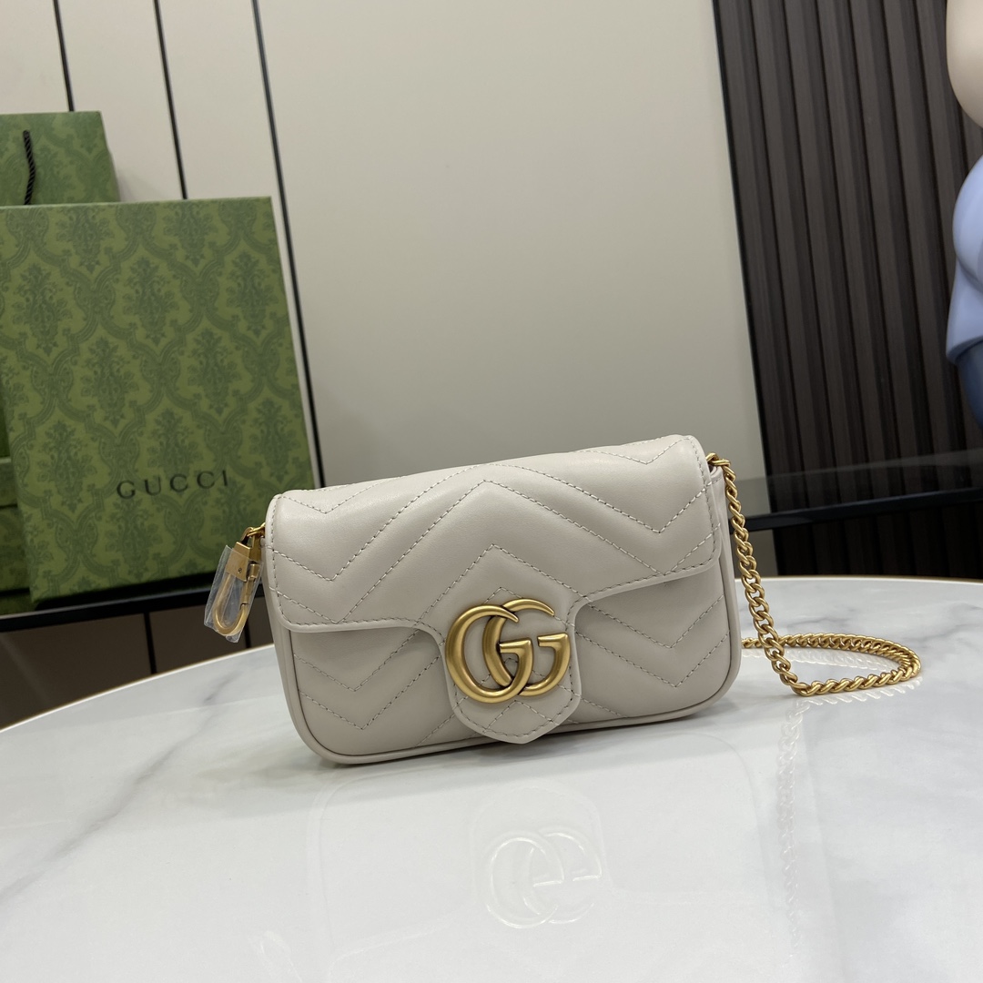 Gucci GG Marmont Super Mini Bag - PerfectKickZ