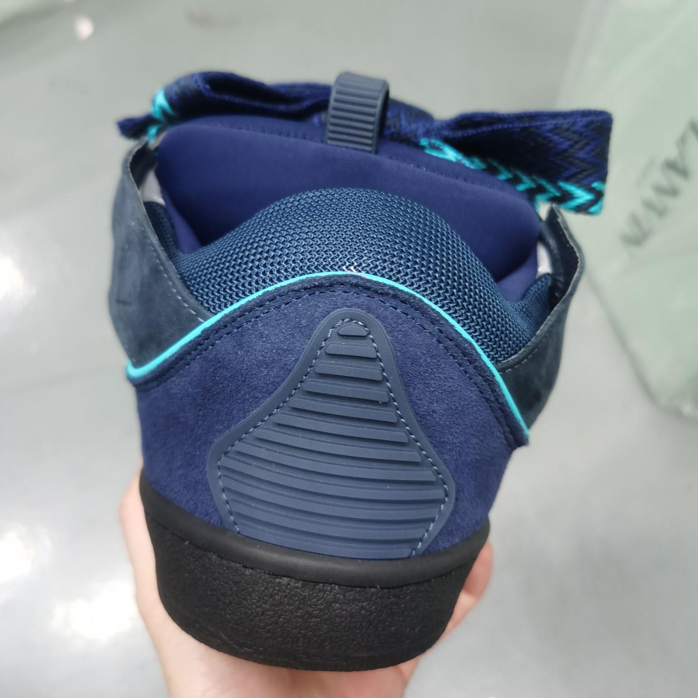 Lanvin Curb Panelled Sneakers - PerfectKickZ