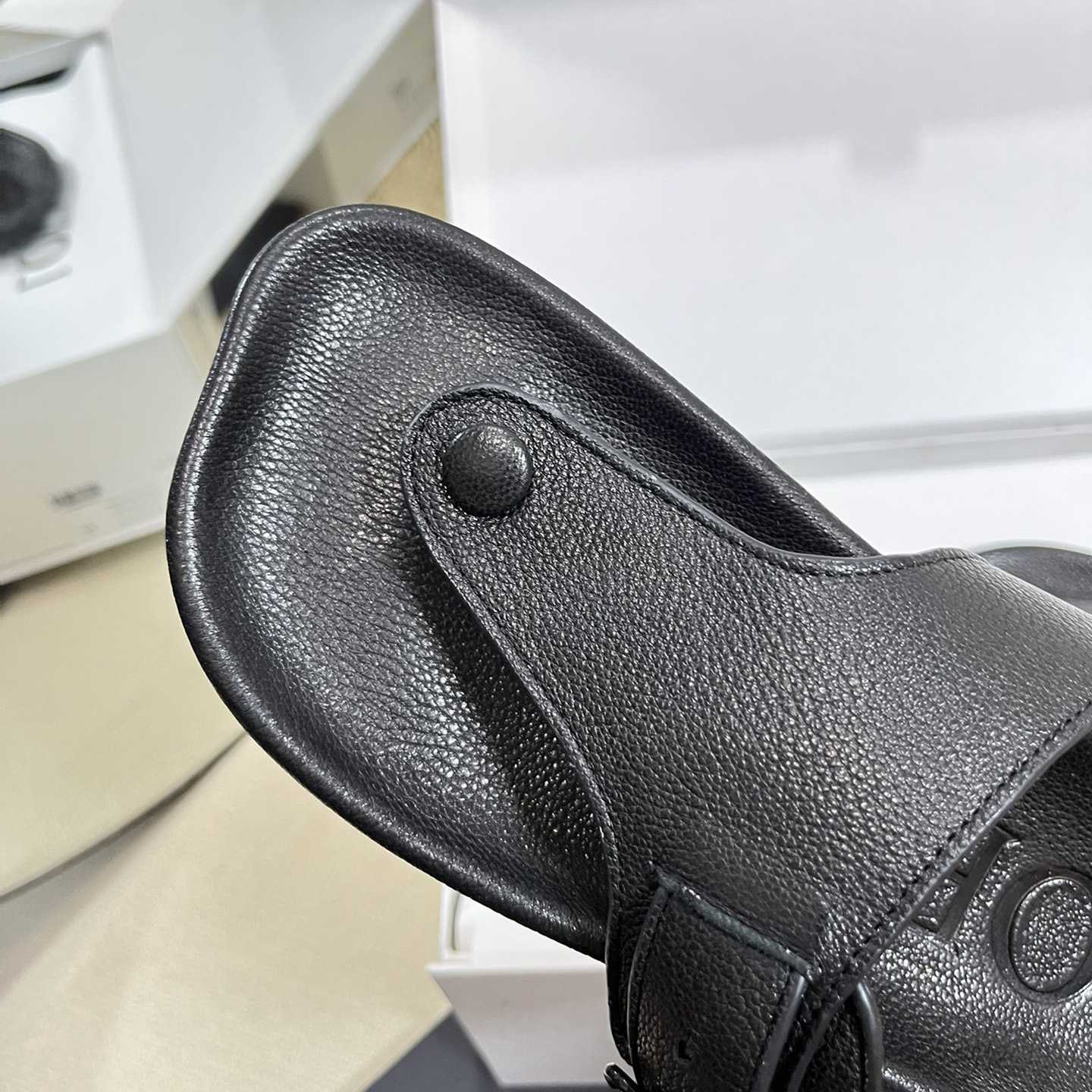 Loewe Anagram Ease Sandal In Kidskin - PerfectKickZ