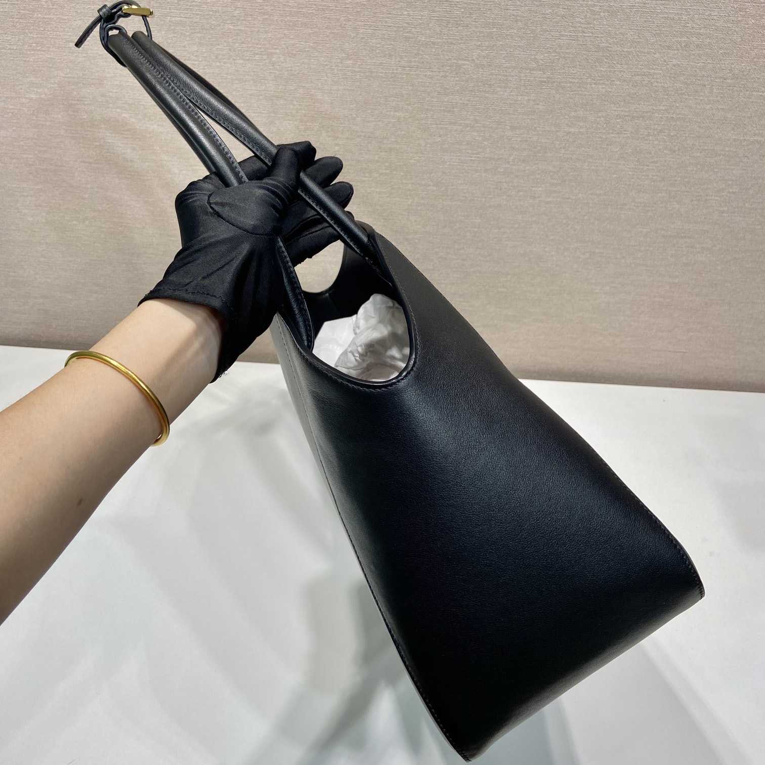 Prada Large Leather Tote Bag - PerfectKickZ