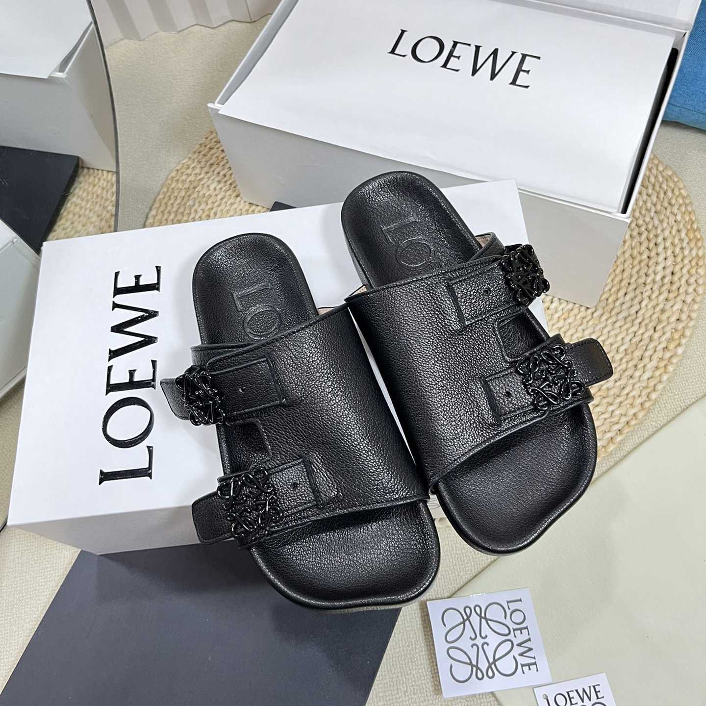 Loewe Ease slide In Goatskin - PerfectKickZ