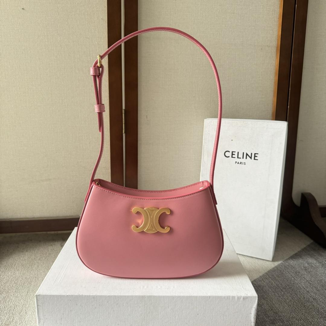 Celine Medium Tilly Bag In Shiny Calfskin  - PerfectKickZ