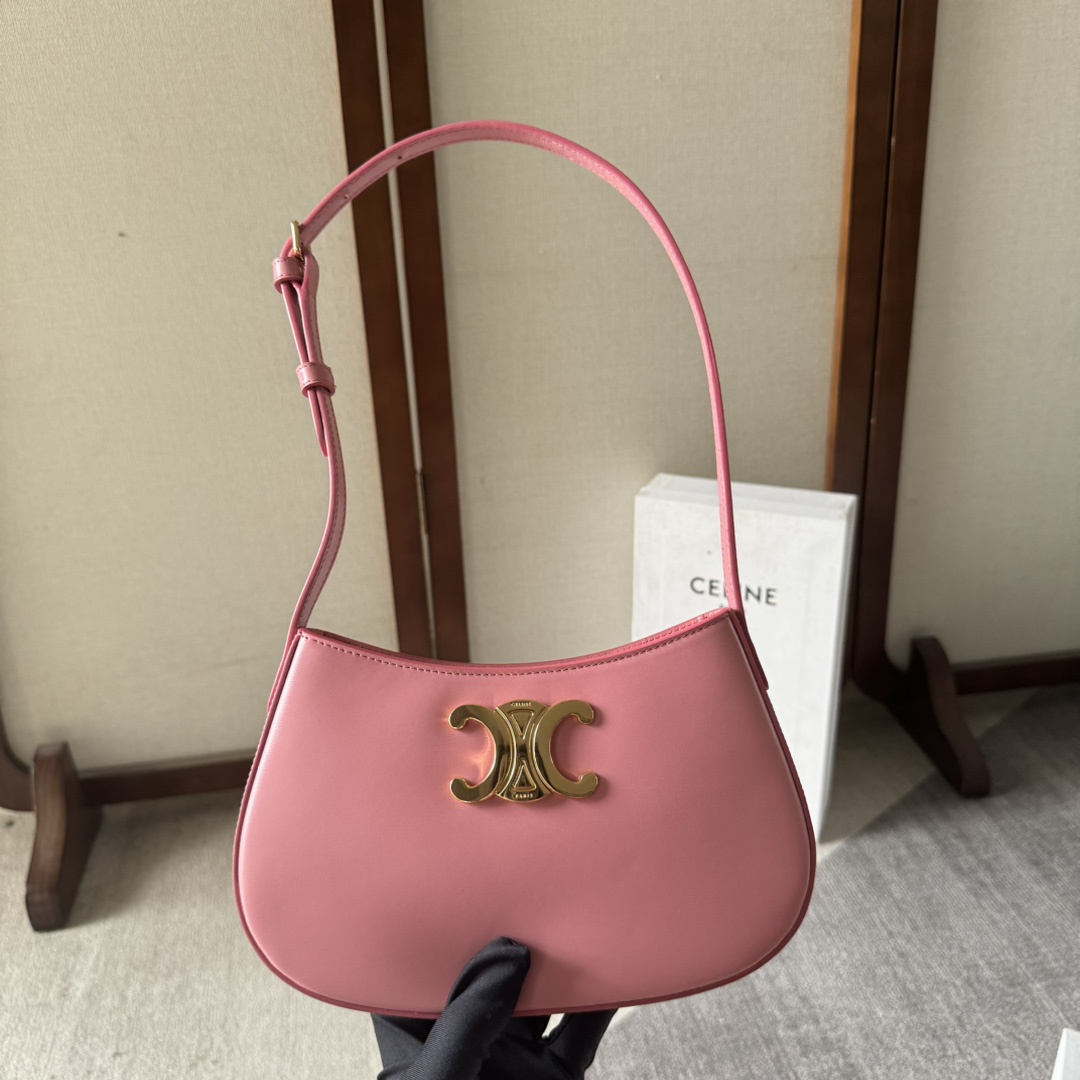 Celine Medium Tilly Bag In Shiny Calfskin  - PerfectKickZ