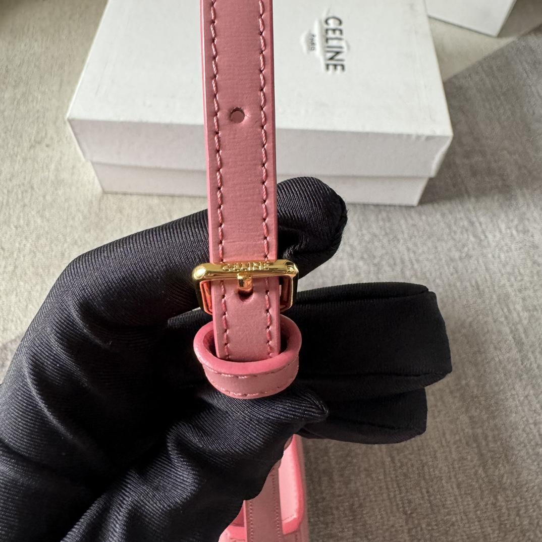 Celine Medium Tilly Bag In Shiny Calfskin  - PerfectKickZ