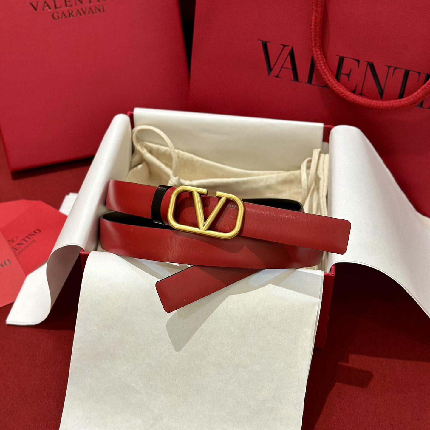 Valenti VLogo Reversible Belt   20mm - PerfectKickZ