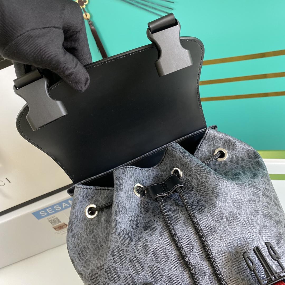 Gucci GG Black Backpack - PerfectKickZ
