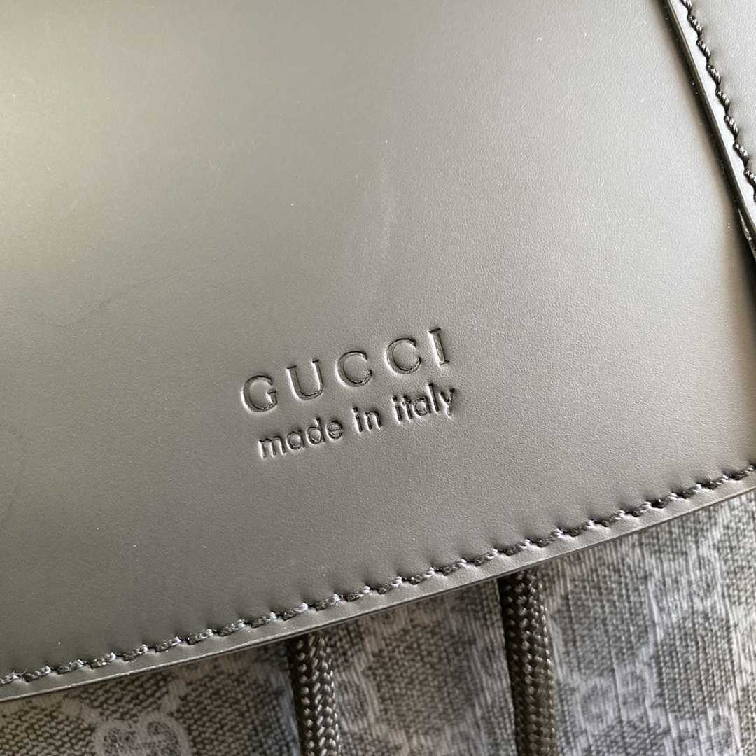 Gucci GG Black Backpack - PerfectKickZ