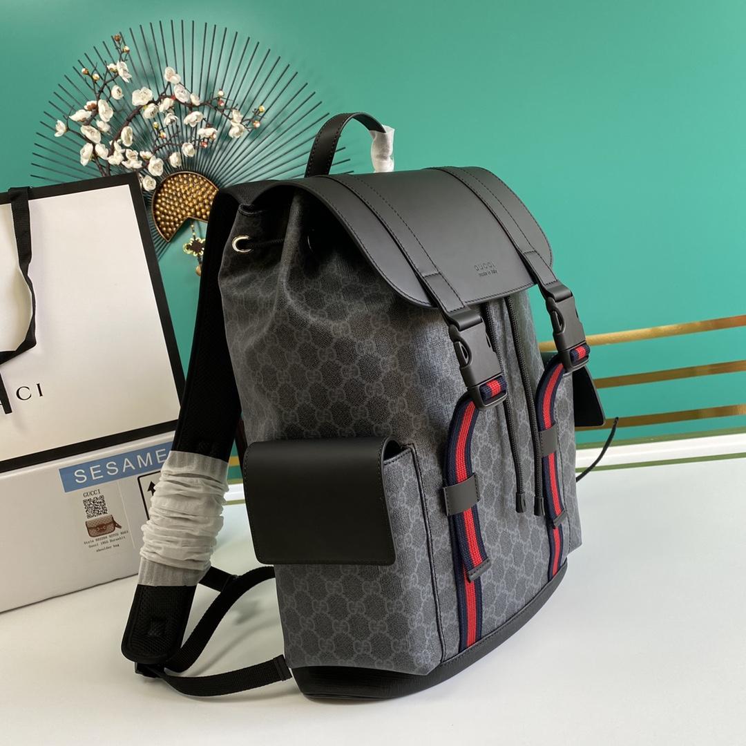 Gucci GG Black Backpack - PerfectKickZ