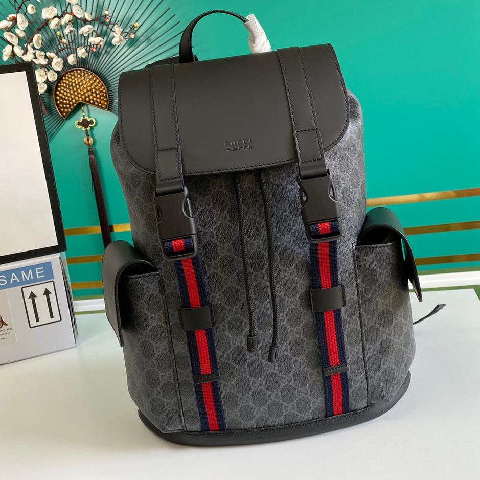 Gucci GG Black Backpack - PerfectKickZ