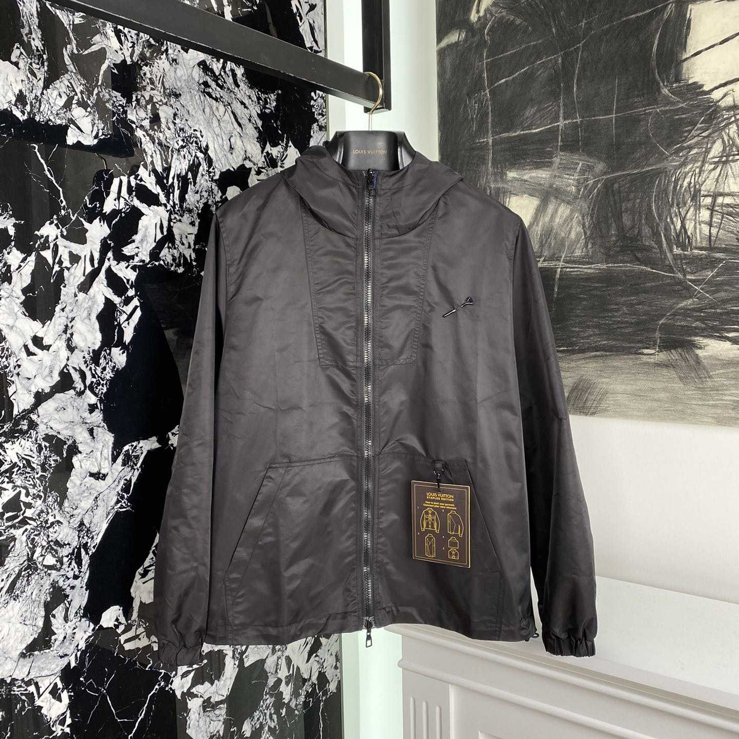 Louis Vuitton Signature Monogram Reversible Nylon Windbreaker - PerfectKickZ