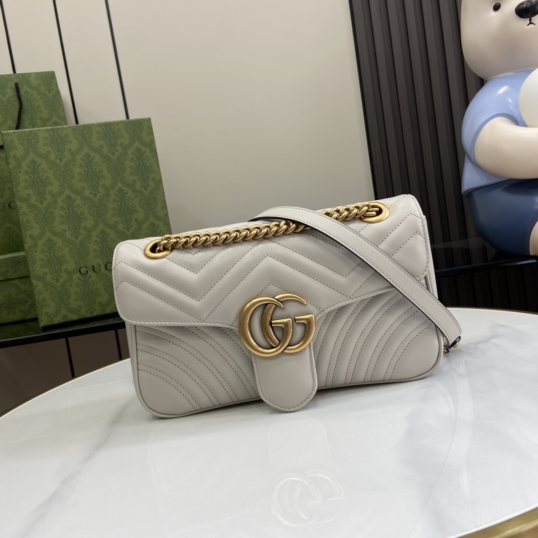 Gucci GG Marmont Small Shoulder Bag - PerfectKickZ