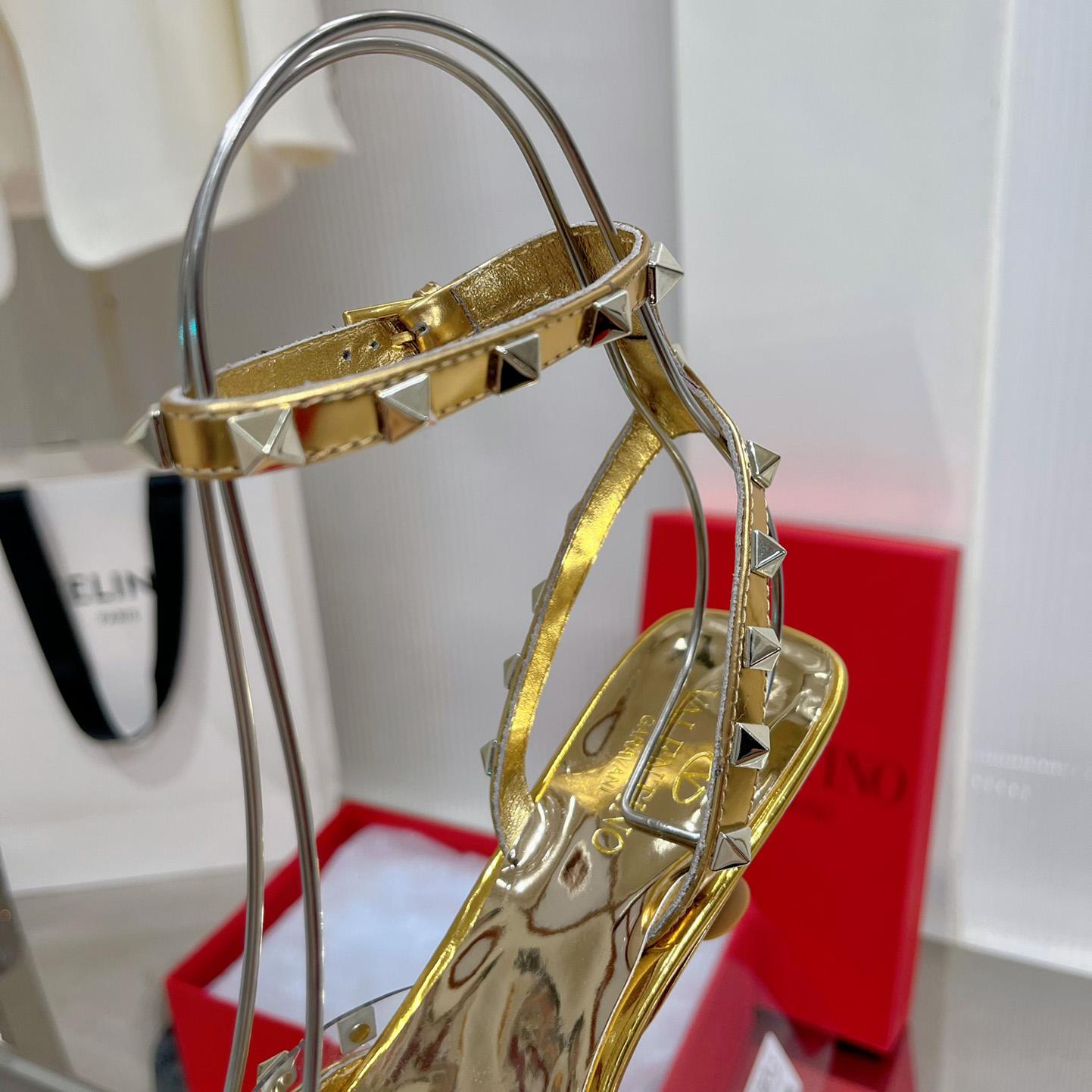 Valenti Garavani Rockstud Couture 58mm Mirrored Pumps - PerfectKickZ