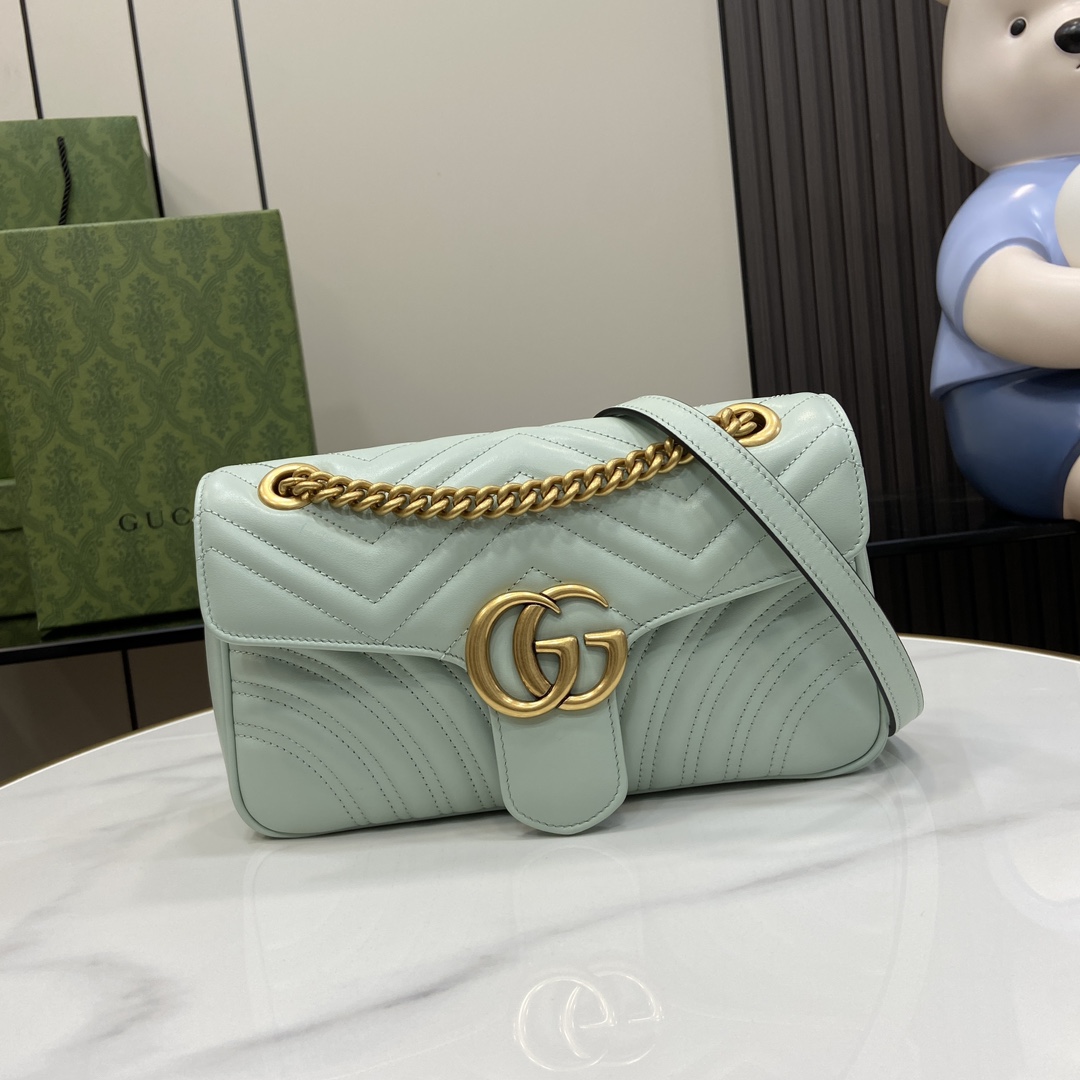 Gucci GG Marmont Small Shoulder Bag - PerfectKickZ
