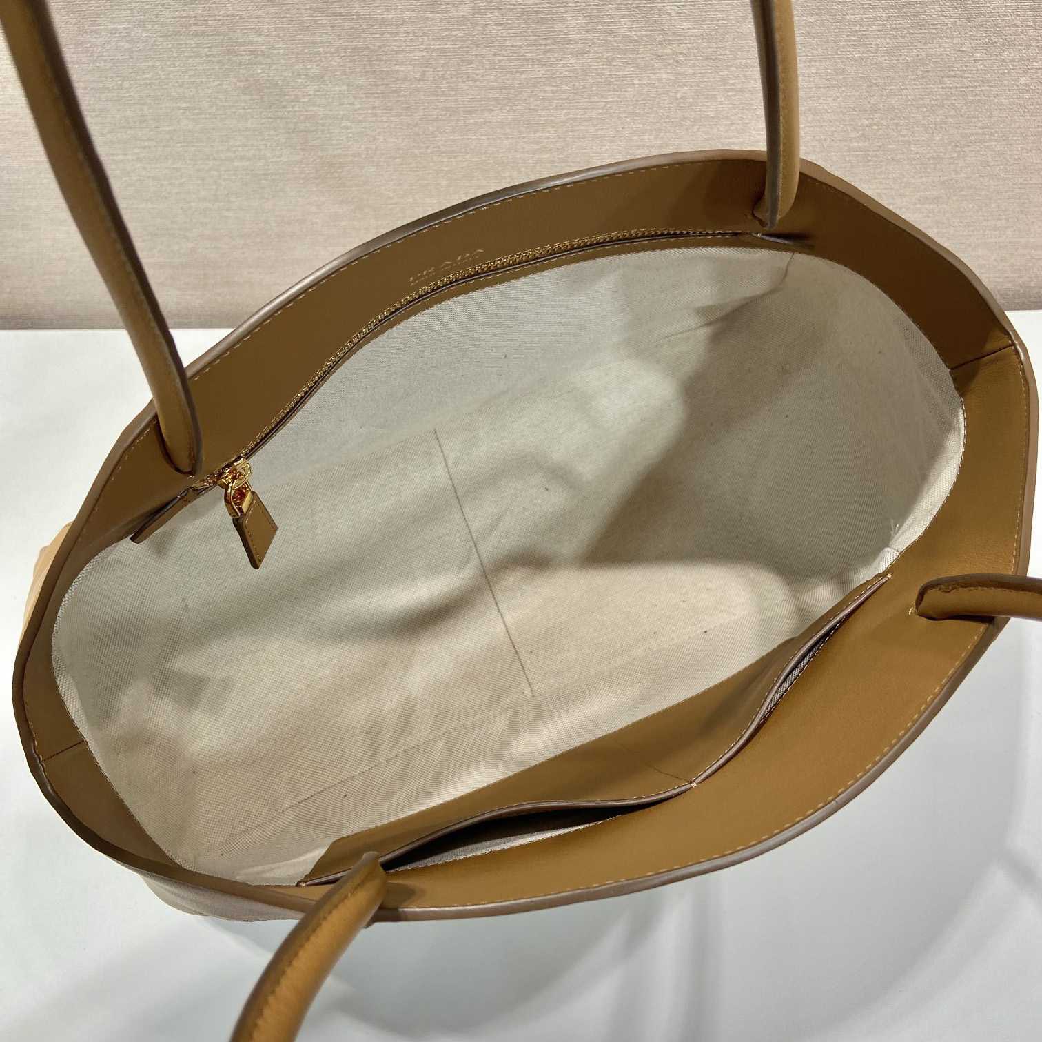 Prada Large Leather Tote Bag - PerfectKickZ