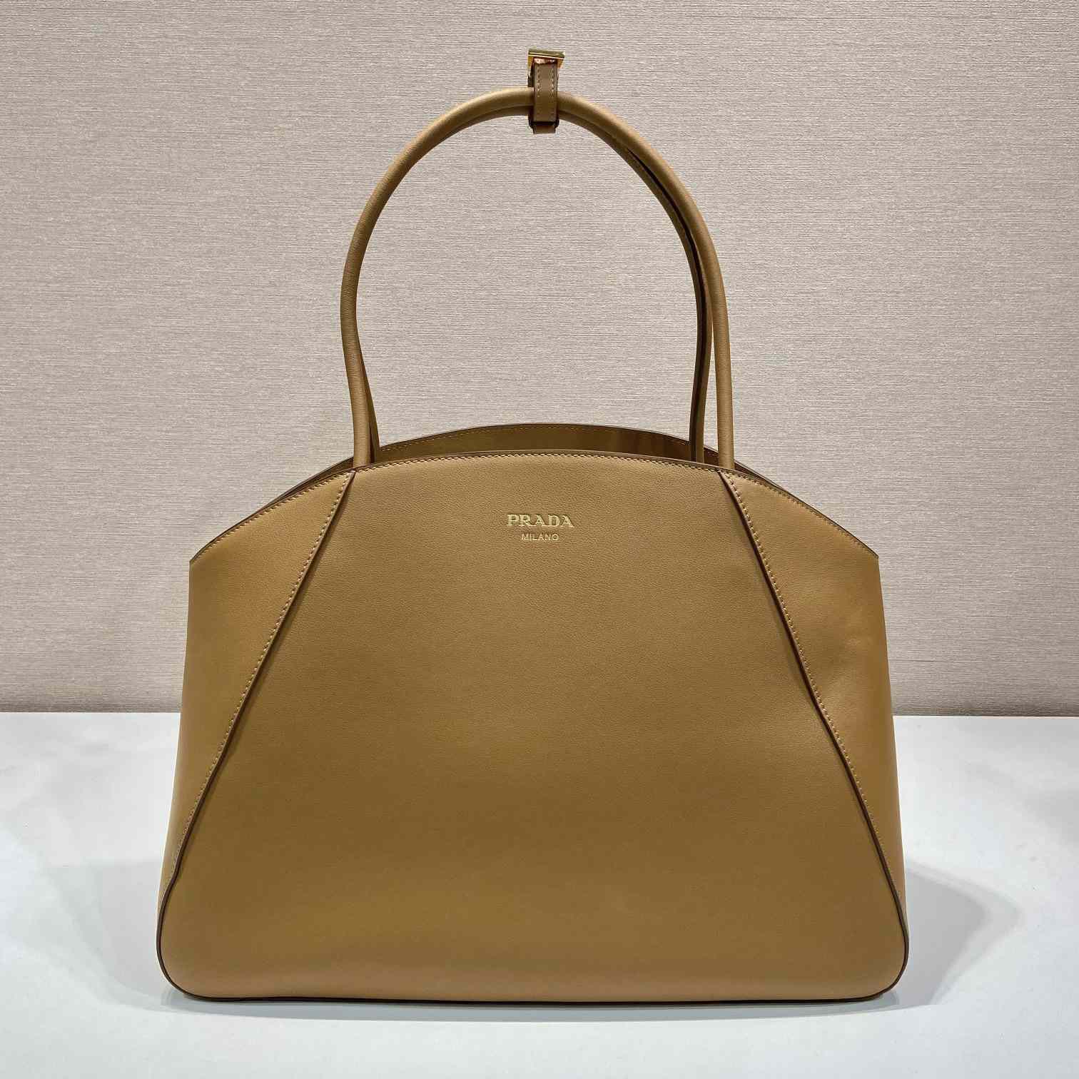 Prada Large Leather Tote Bag - PerfectKickZ