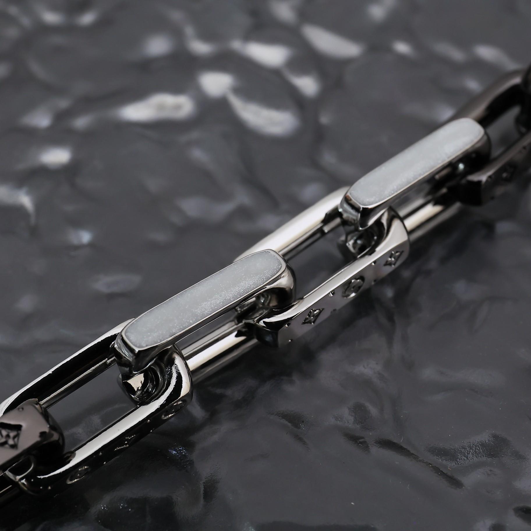 Louis Vuitton Monogram Chain Bracelet   M00686 - PerfectKickZ