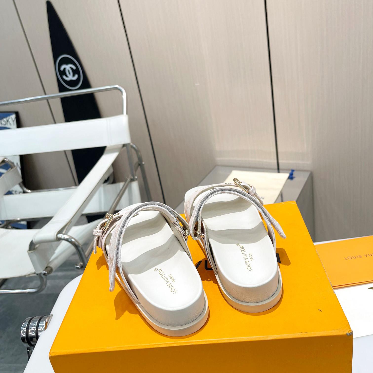 Louis Vuitton Bom Dia Flat Comfort Mule     1ACHYI - PerfectKickZ