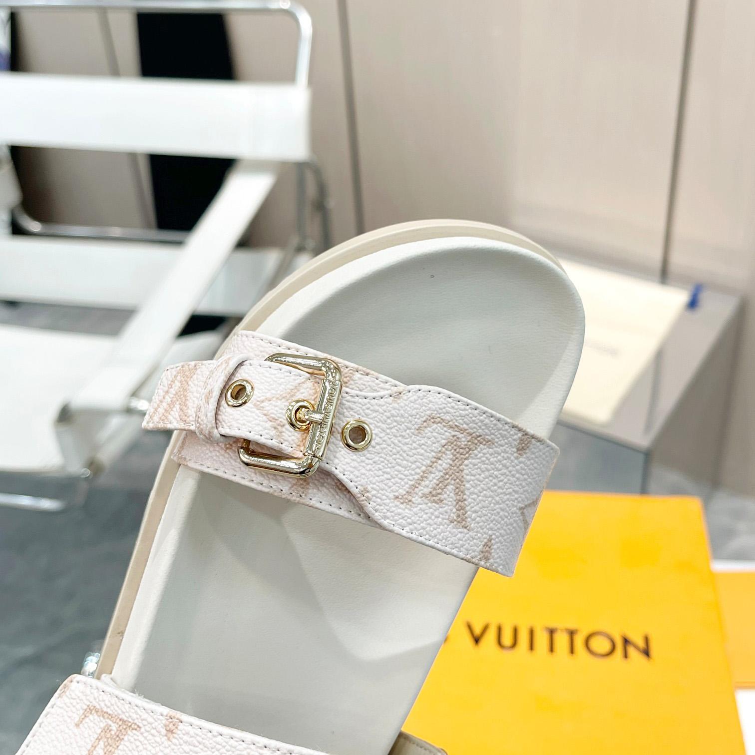 Louis Vuitton Bom Dia Flat Comfort Mule     1ACHYI - PerfectKickZ