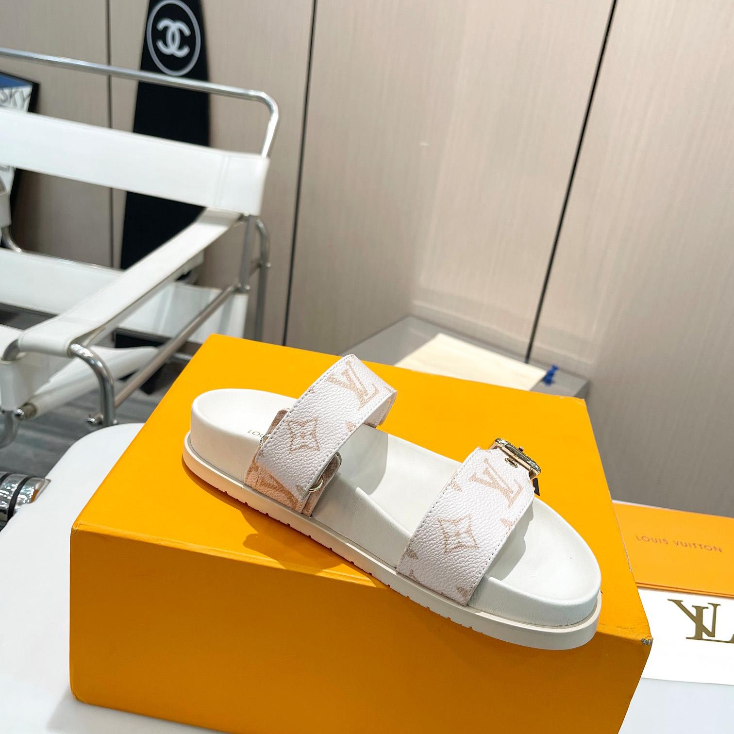 Louis Vuitton Bom Dia Flat Comfort Mule     1ACHYI - PerfectKickZ