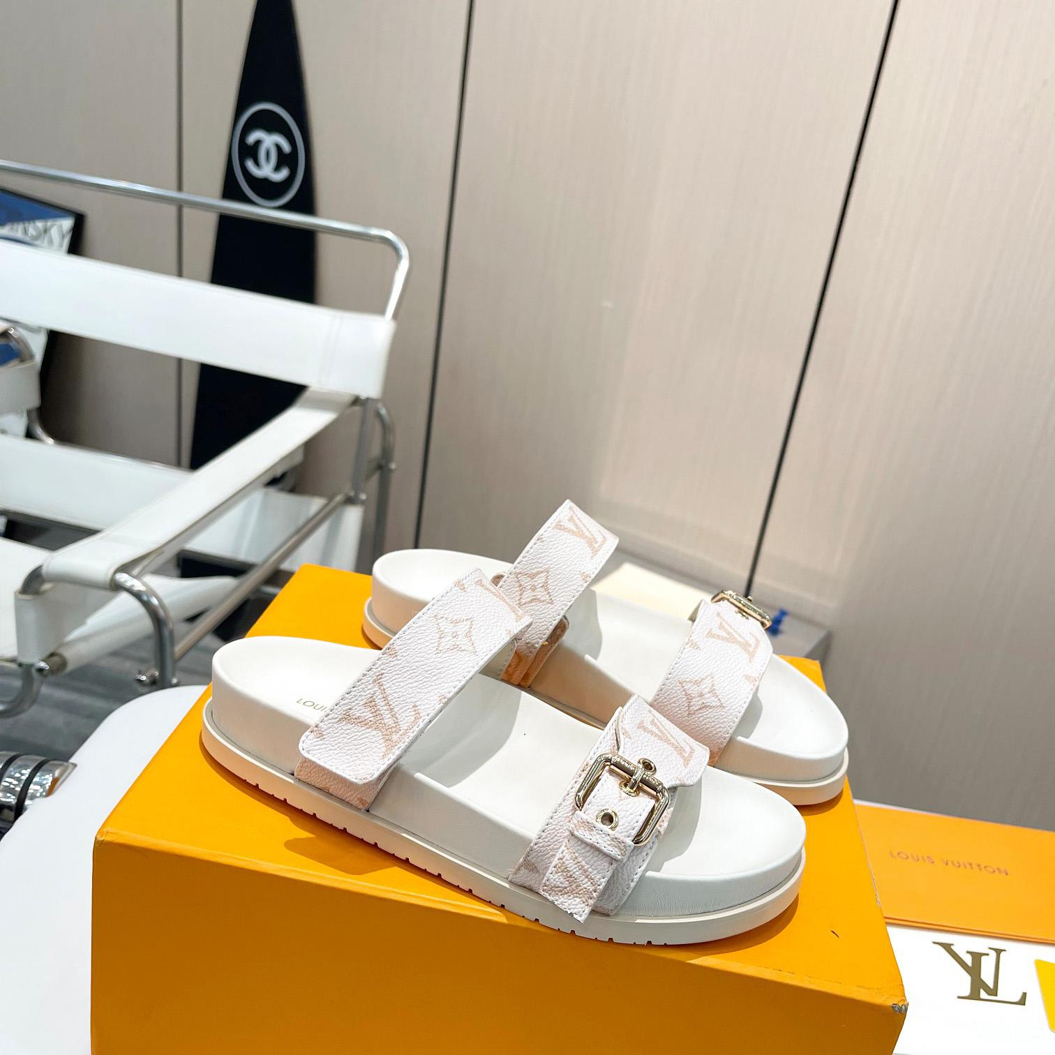 Louis Vuitton Bom Dia Flat Comfort Mule     1ACHYI - PerfectKickZ