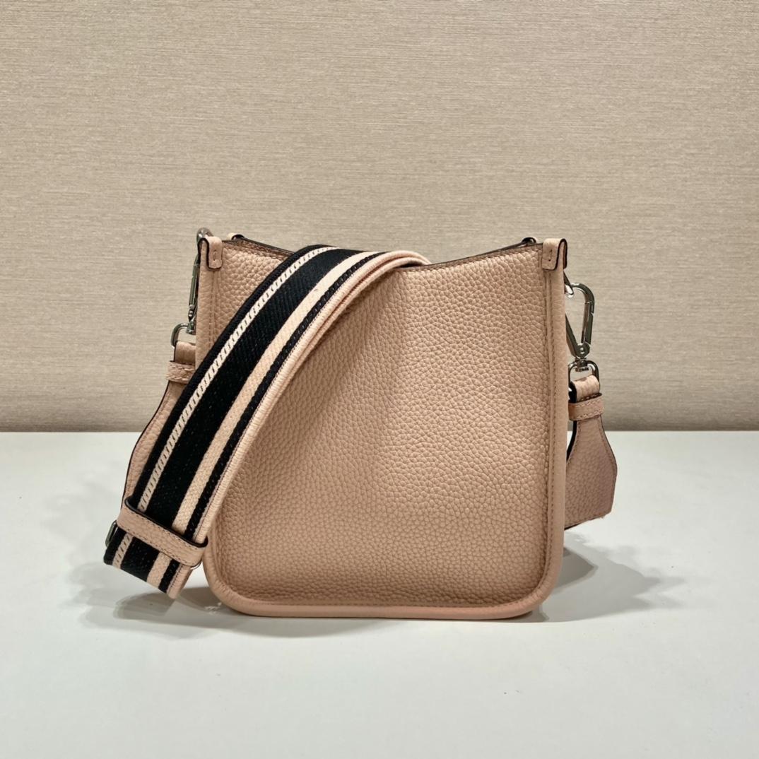 Prada Logo-Plaque Shoulder Bag   (19x20x6cm) - PerfectKickZ