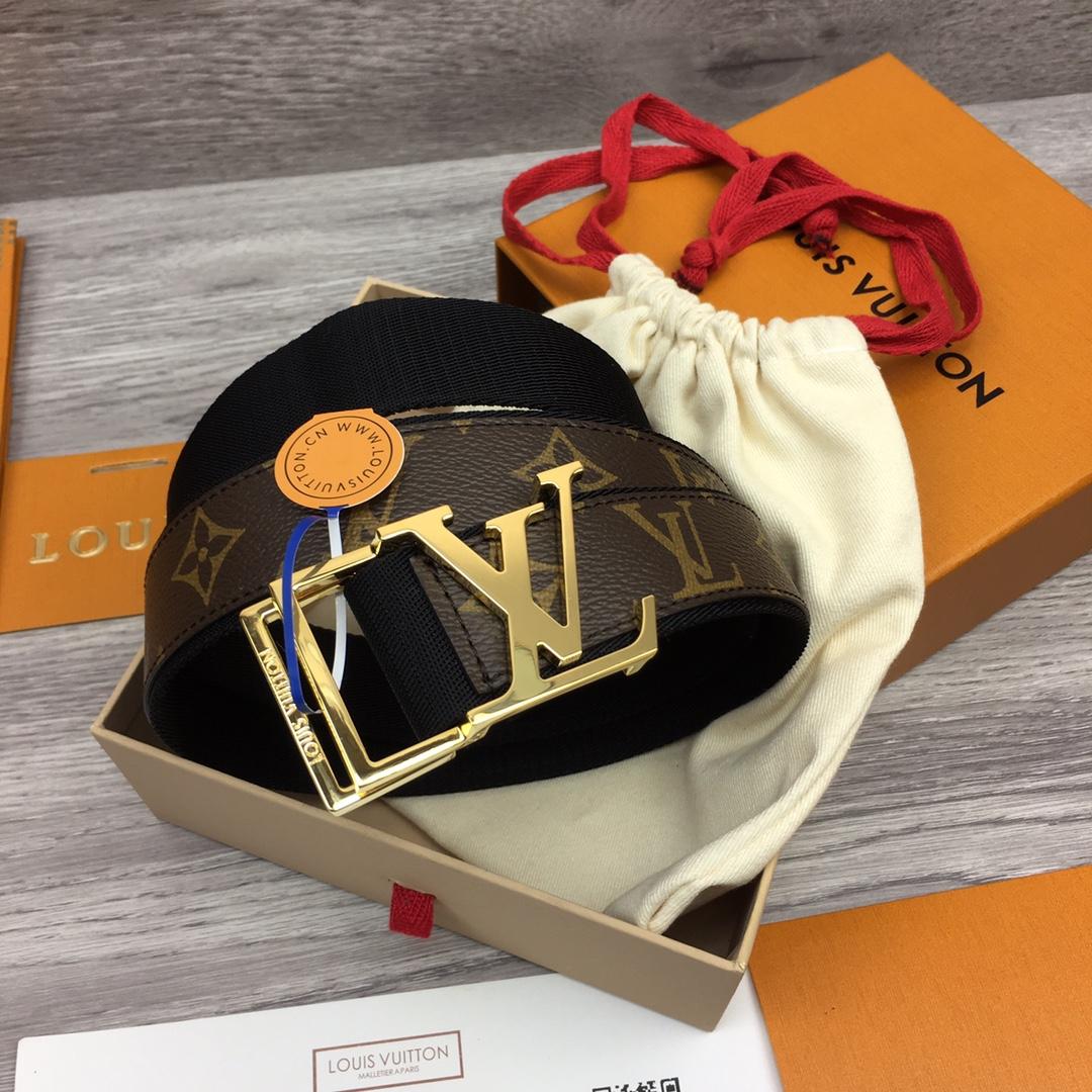 Louis Vuitton Monogram Belt  35mm - PerfectKickZ