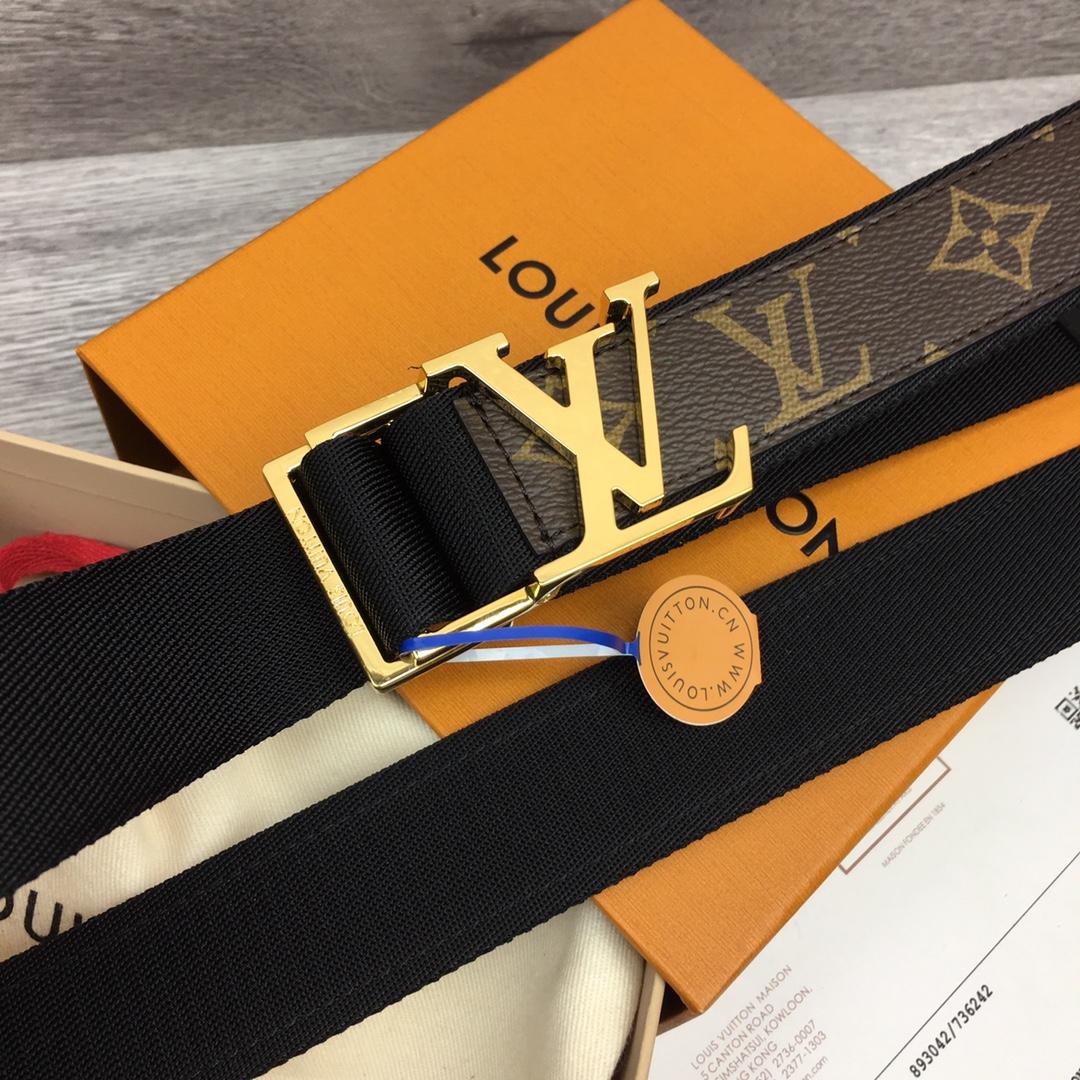 Louis Vuitton Monogram Belt  35mm - PerfectKickZ
