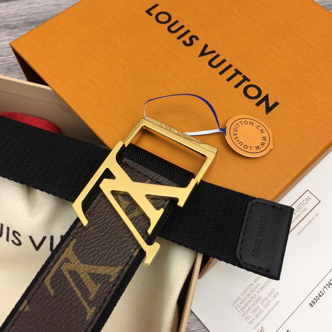 Louis Vuitton Monogram Belt  35mm - PerfectKickZ
