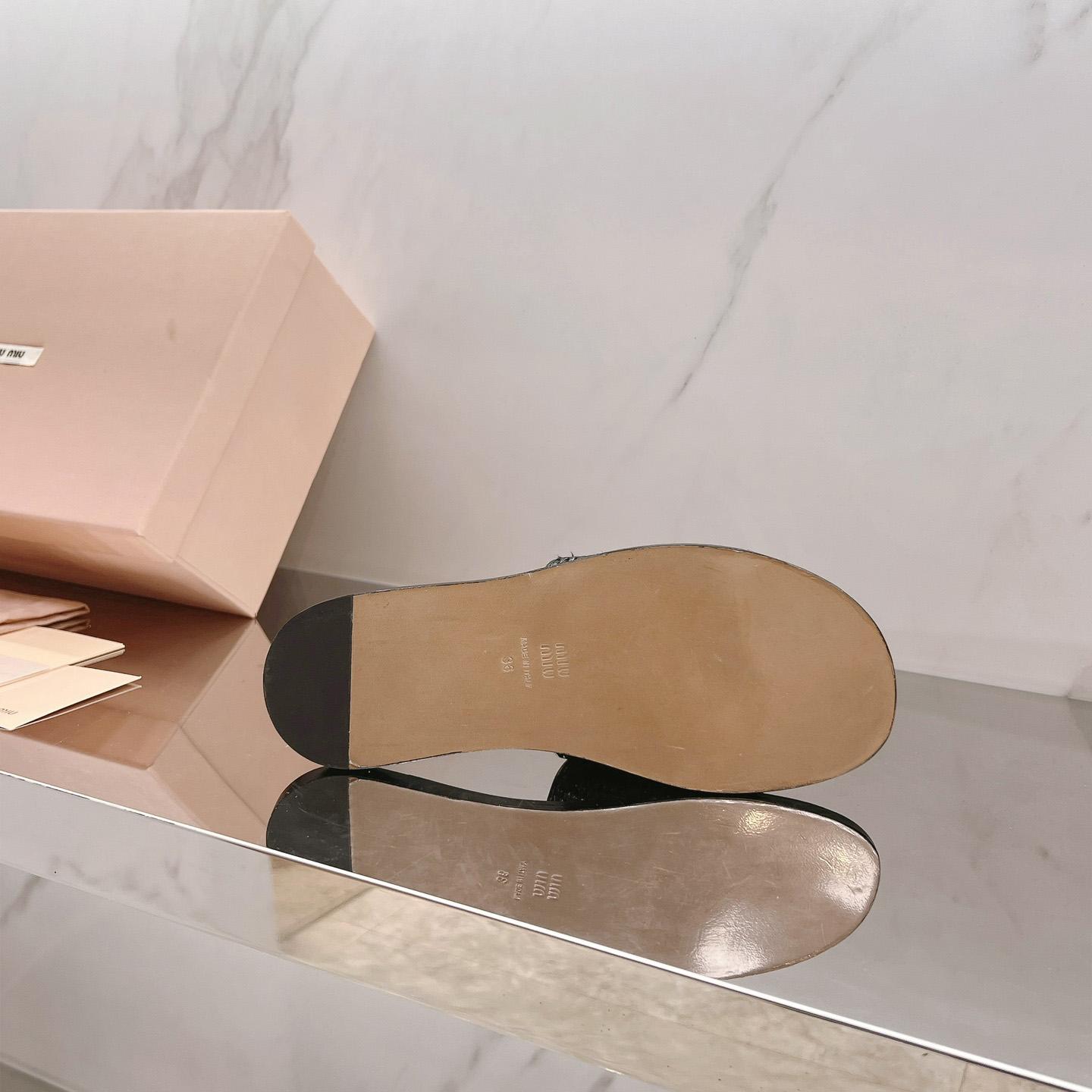 Miu Miu Raffia-effect Woven Fabric Slides - 