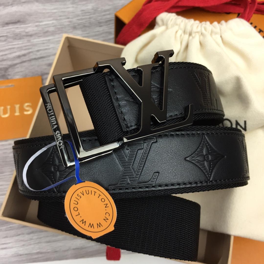 Louis Vuitton Monogram Belt  35mm - PerfectKickZ