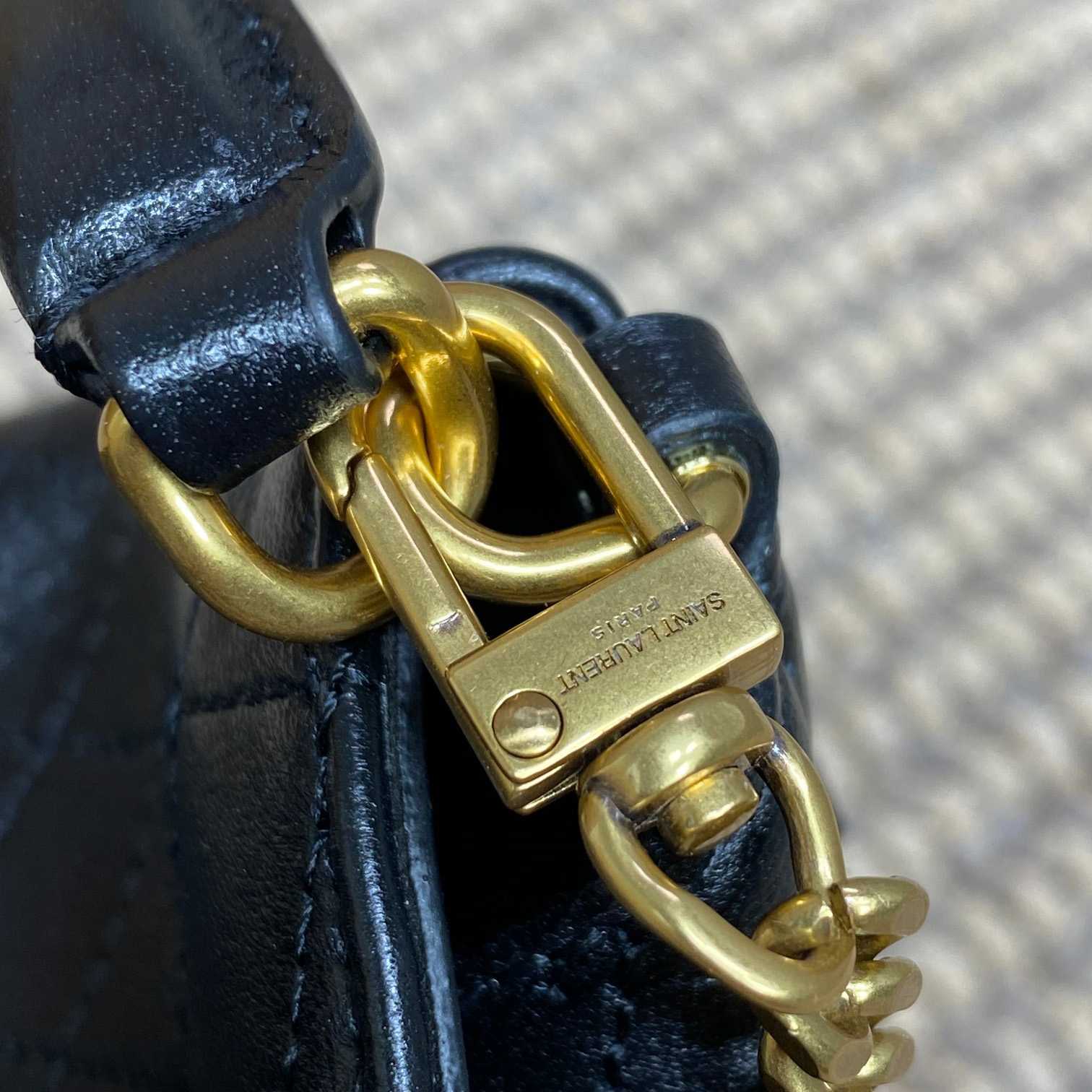 Saint Laurent Gaby Bucket Bag In Lambskin  - PerfectKickZ