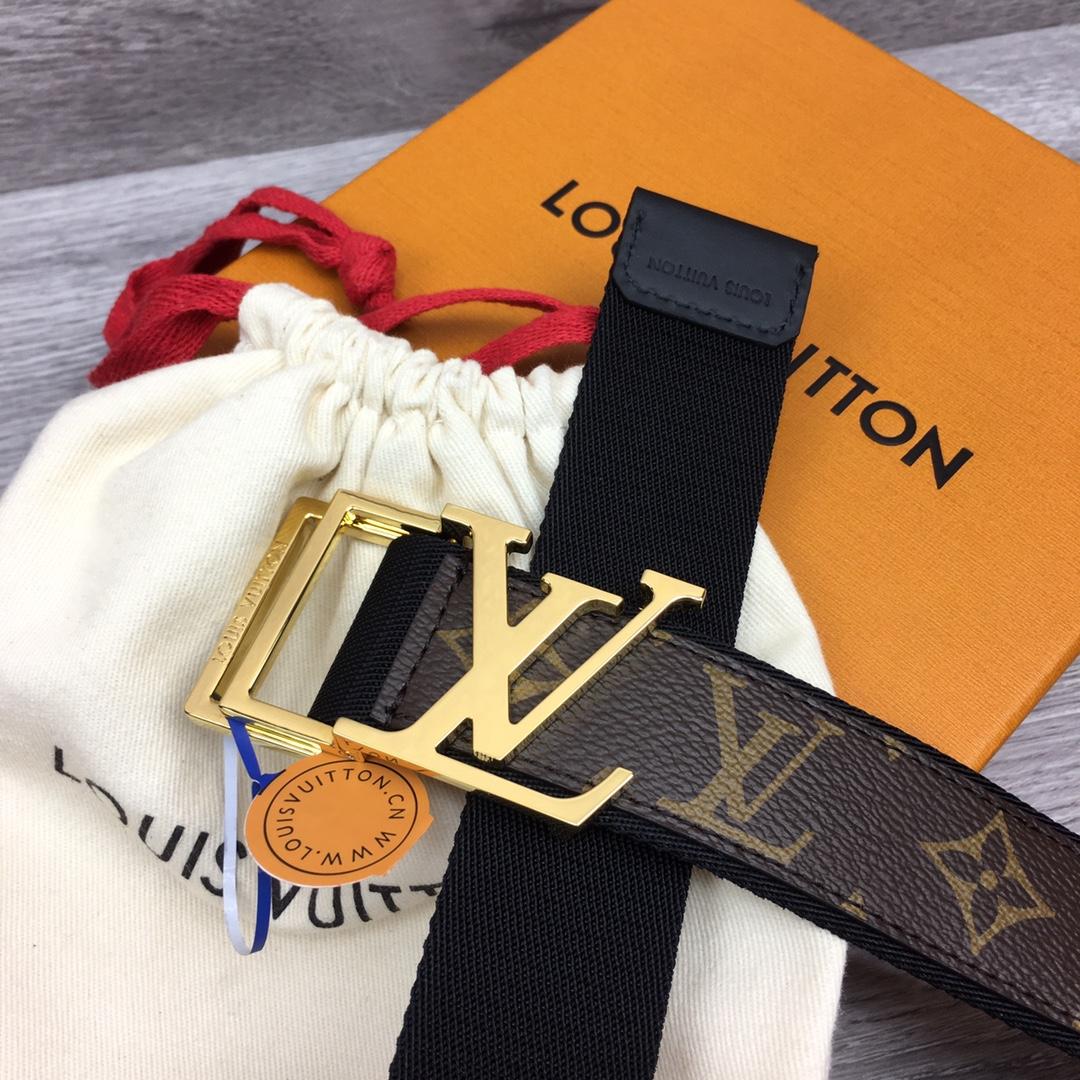 Louis Vuitton Monogram Belt  35mm - PerfectKickZ