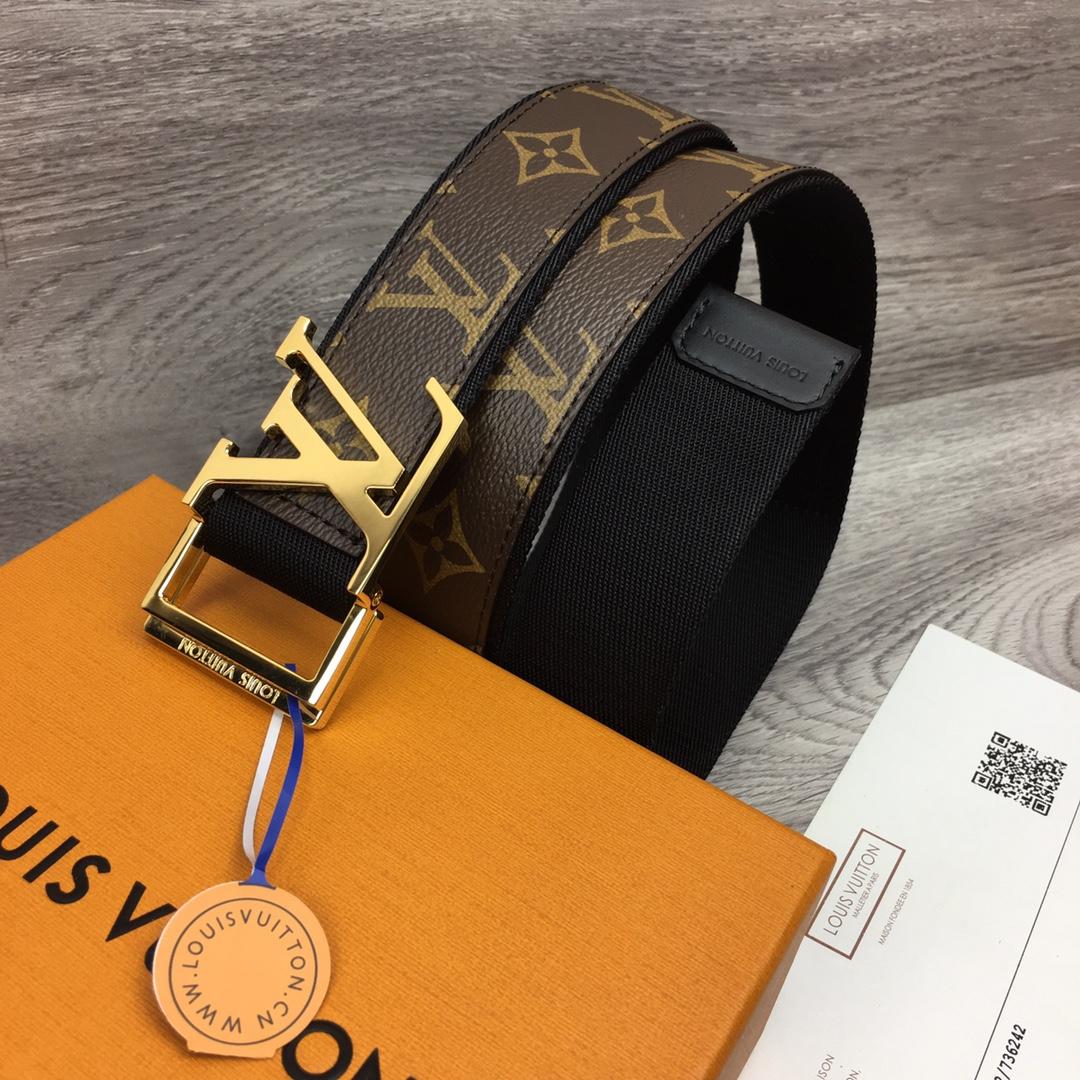 Louis Vuitton Monogram Belt  35mm - PerfectKickZ