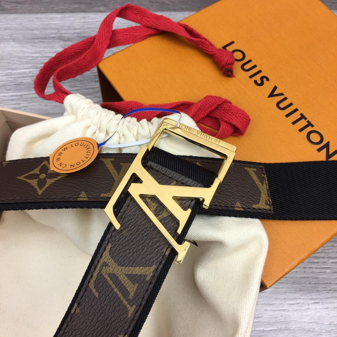 Louis Vuitton Monogram Belt  35mm - PerfectKickZ