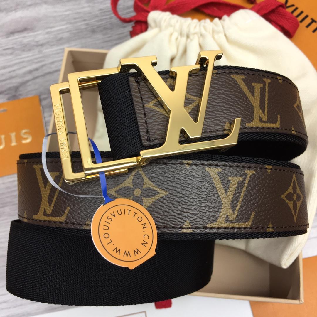 Louis Vuitton Monogram Belt  35mm - PerfectKickZ