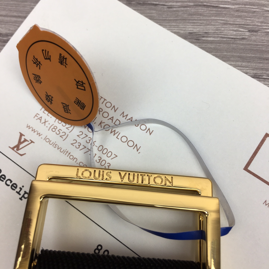 Louis Vuitton Monogram Belt  35mm - PerfectKickZ