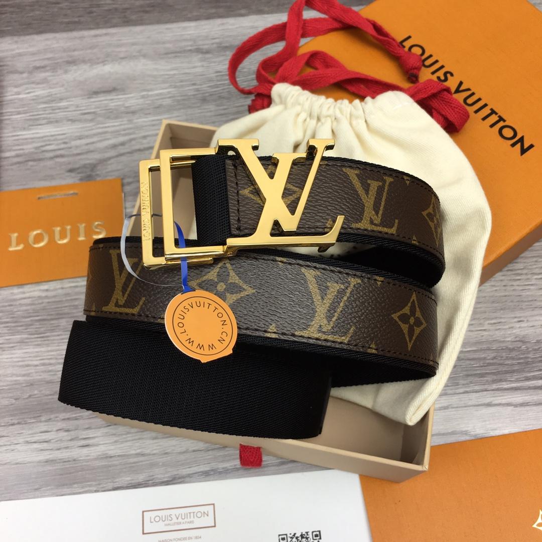 Louis Vuitton Monogram Belt  35mm - PerfectKickZ