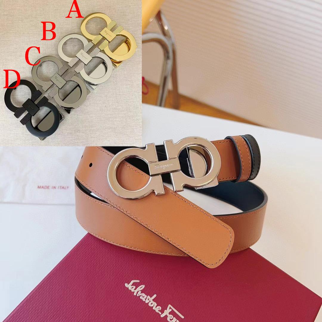 Ferragamo Reversible Leather Belt - PerfectKickZ