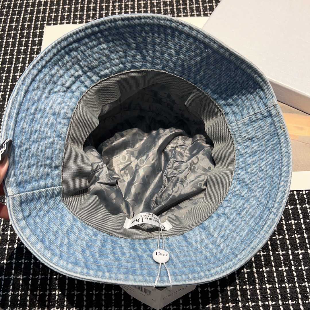 Dior Denim Bucket Hat - PerfectKickZ