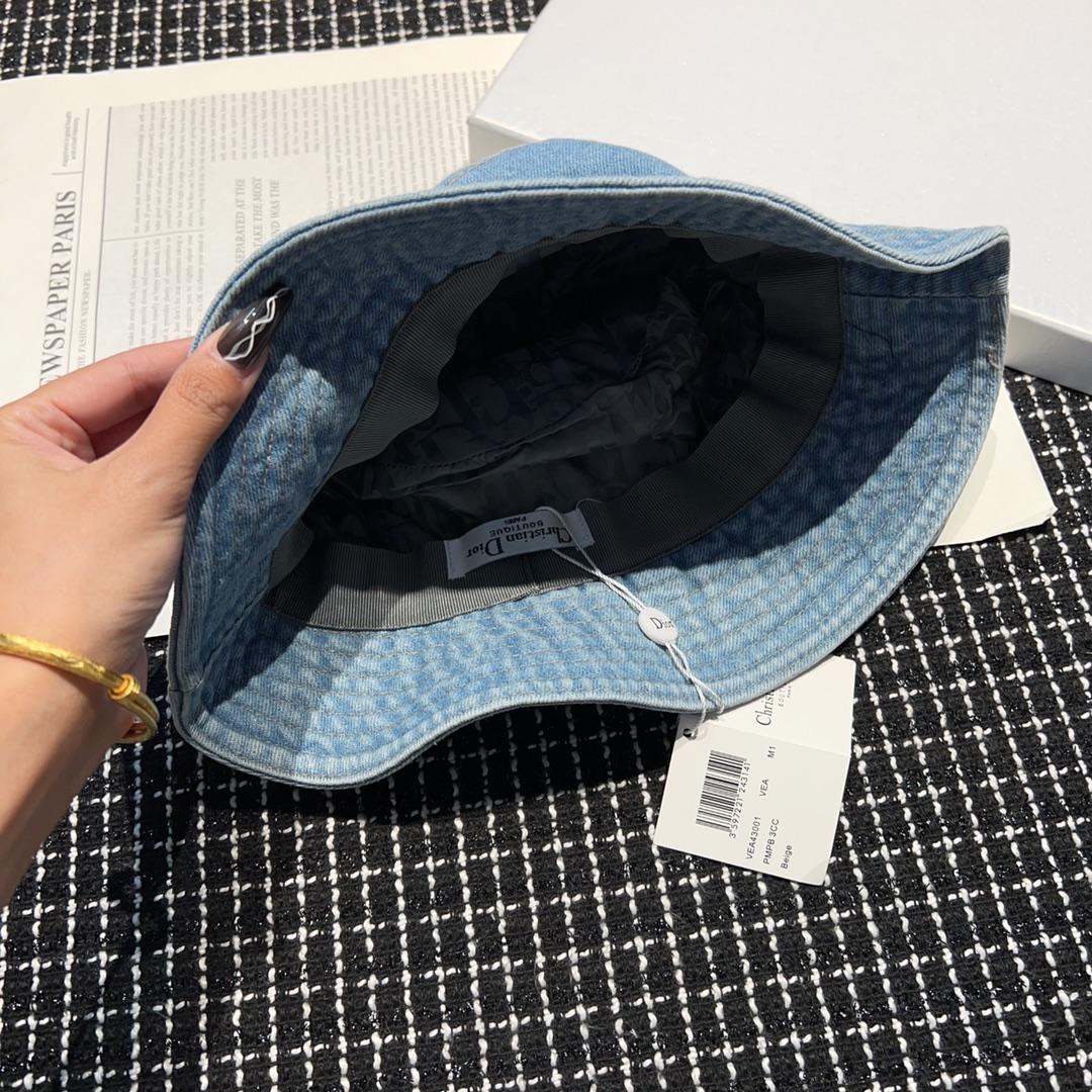 Dior Denim Bucket Hat - PerfectKickZ