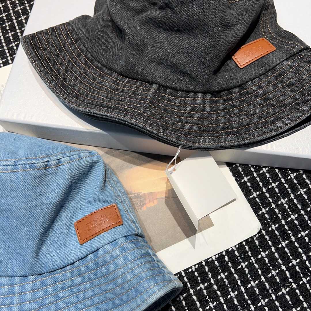 Dior Denim Bucket Hat - PerfectKickZ