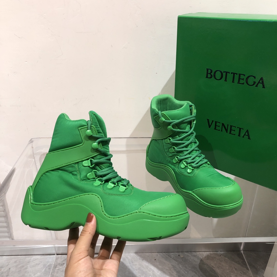 Bottega Veneta Puddle Bomber Lace-Up Boots  (50% Off Sale)  xz628 - PerfectKickZ