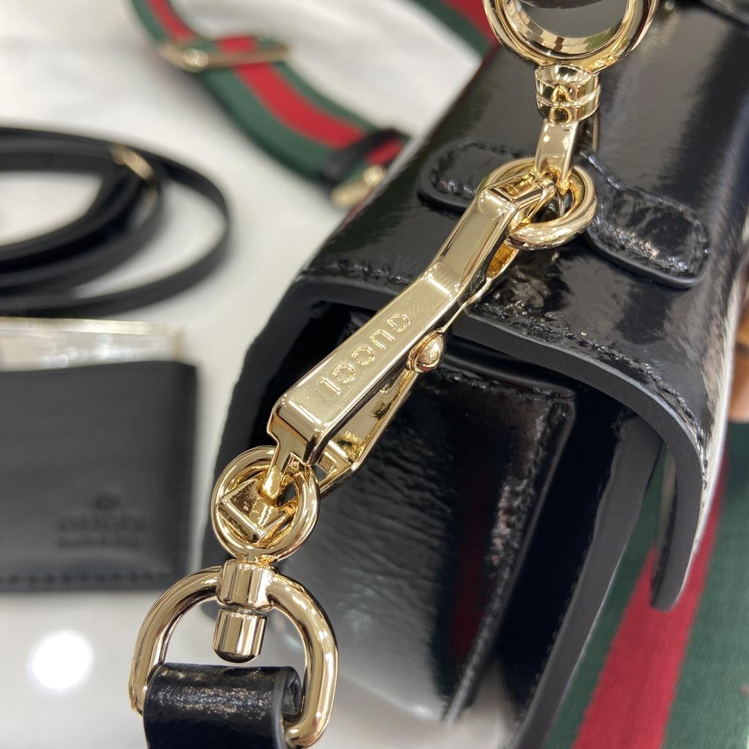 Gucci Bamboo 1947 Mini Top Handle Bag - PerfectKickZ