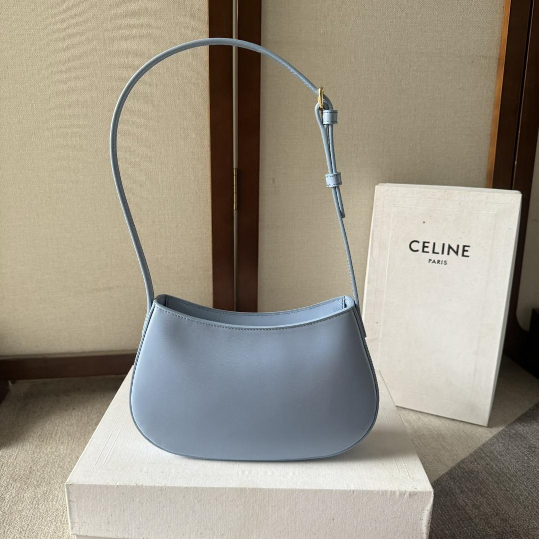 Celine Medium Tilly Bag In Shiny Calfskin  - PerfectKickZ